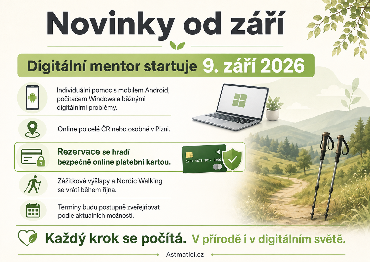 Novinky zari 2026